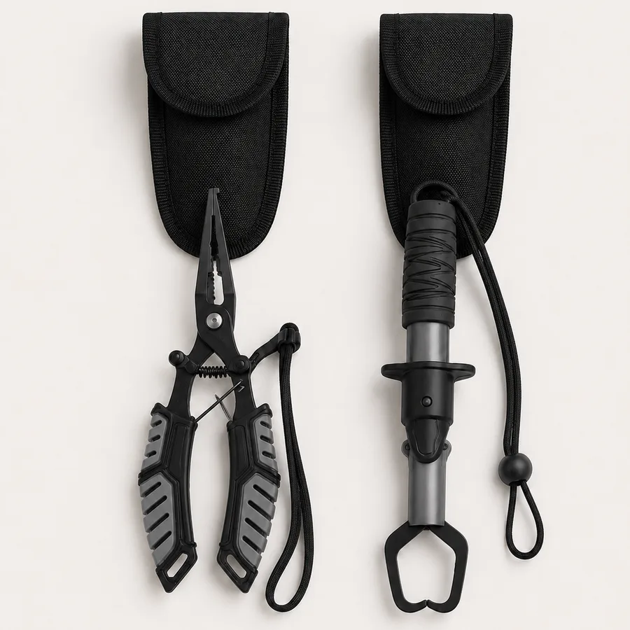 HookGrip fishing pliers and fish gripper product lineup